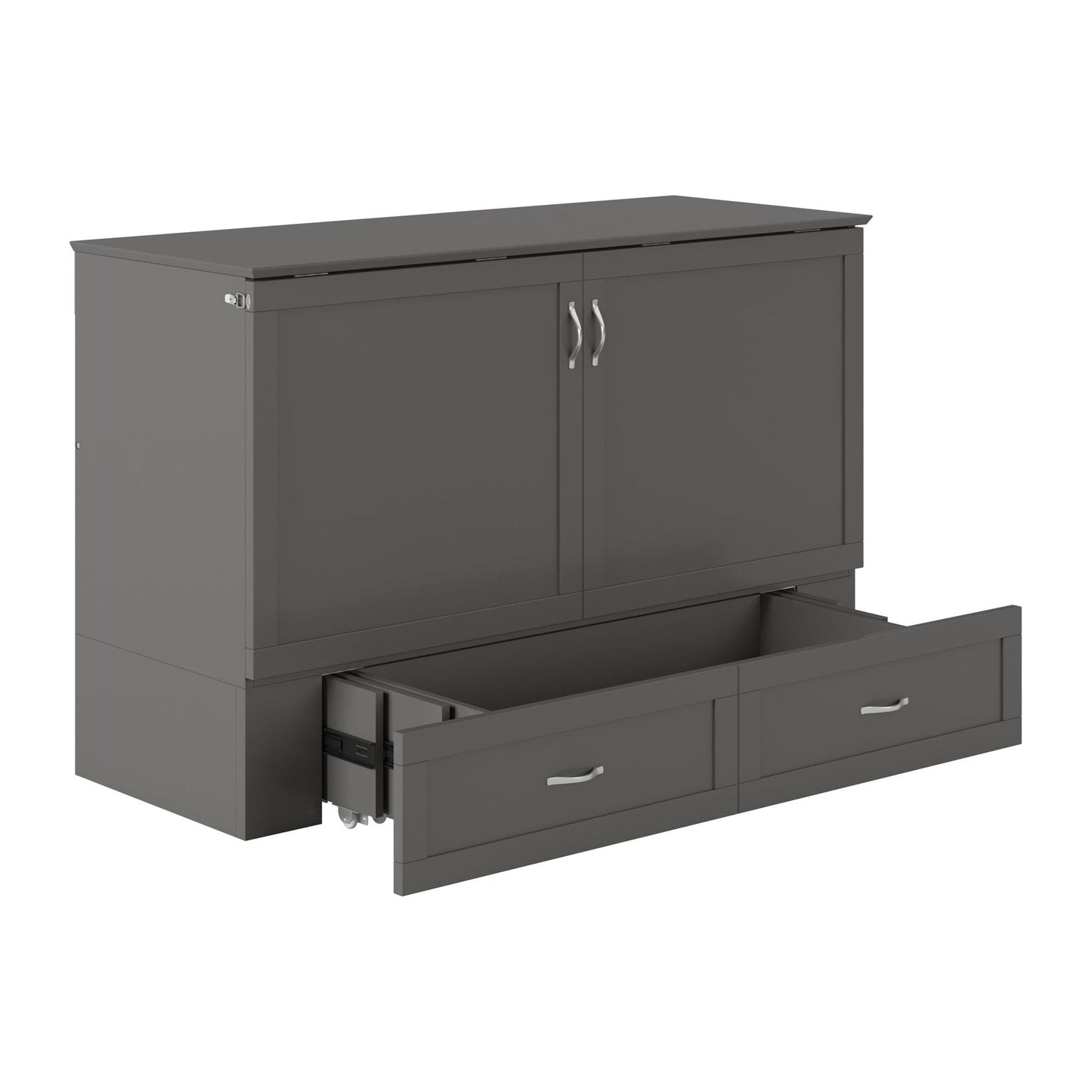 AFI Furnishings Hamilton Murphy Bed Chest Queen with Charging Station