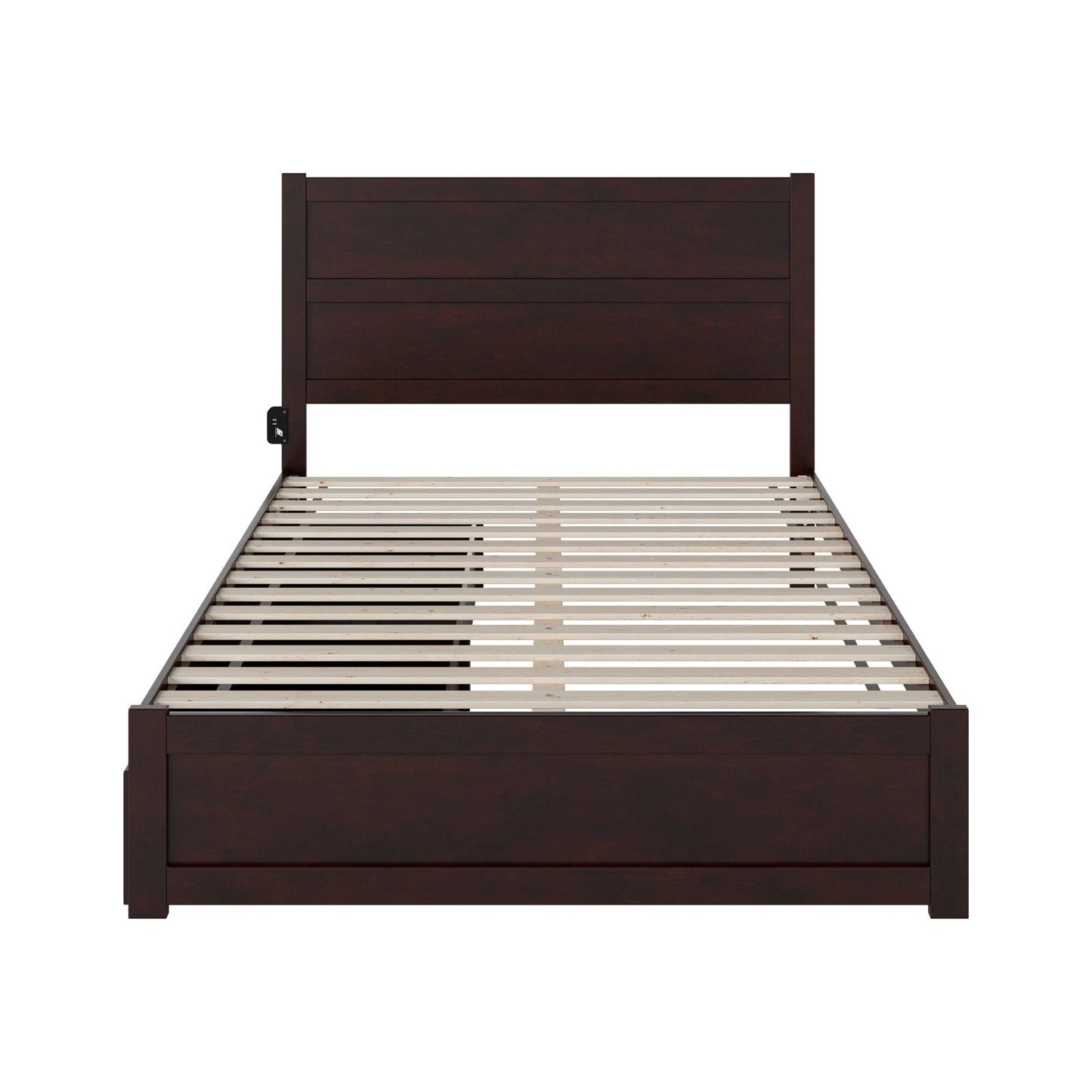 AFI Furnishings NoHo Queen Bed with Footboard and 2 Drawers in Espresso AG9163441