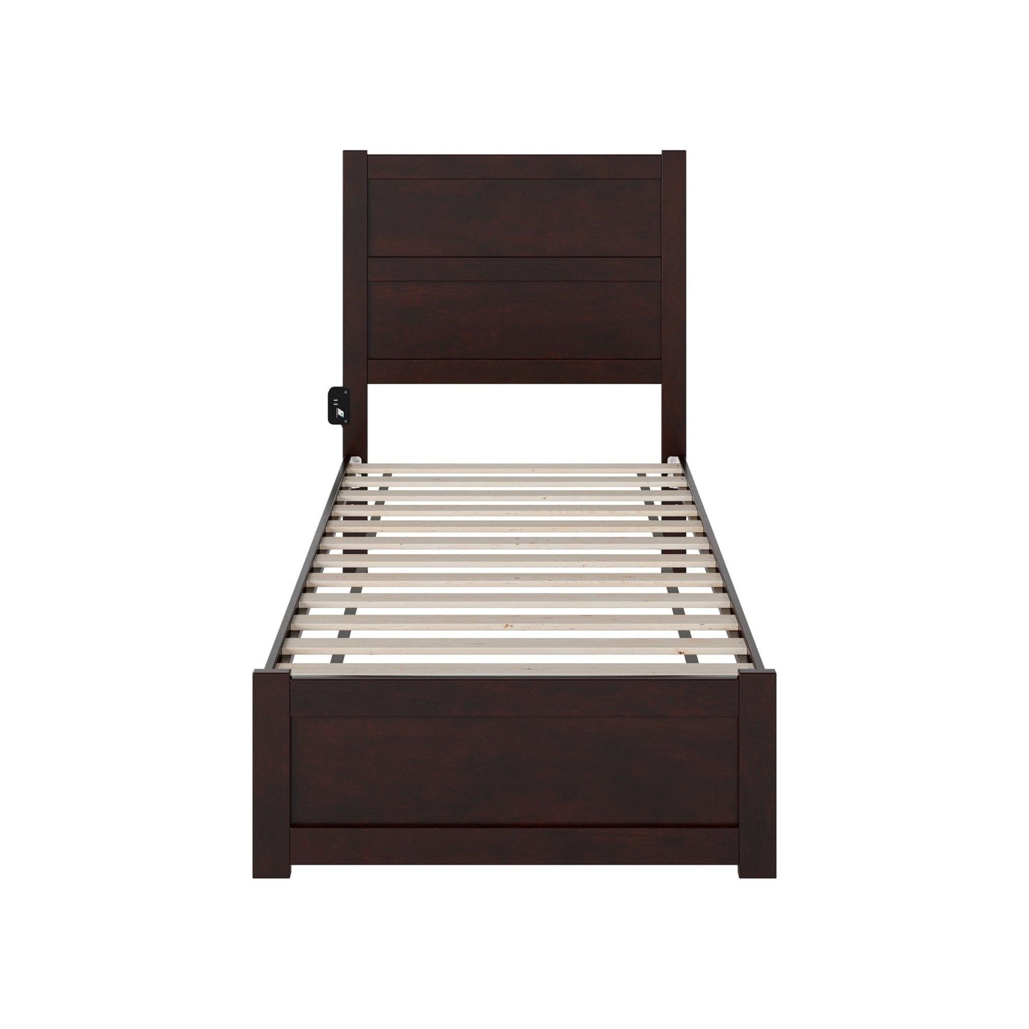 AFI Furnishings NoHo Twin Bed with Footboard in Espresso AG9160021