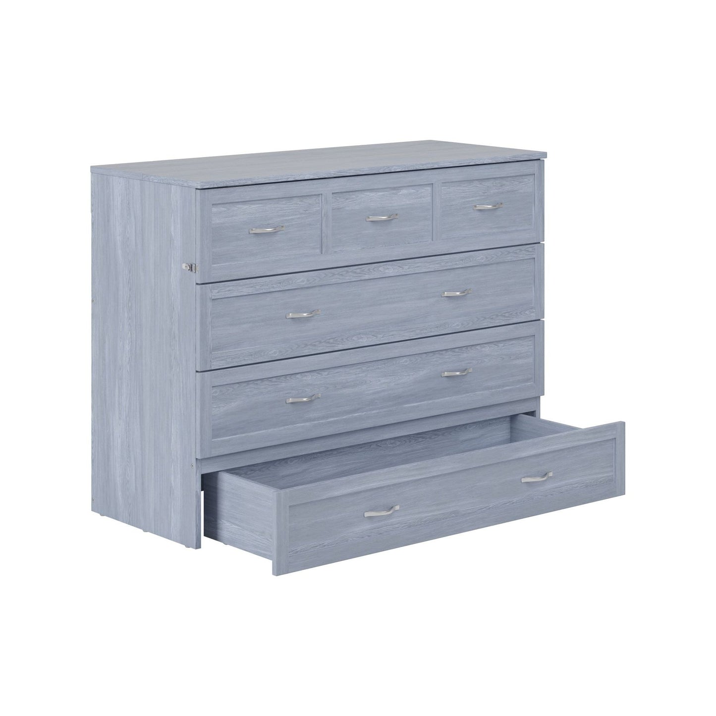 AFI Furnishings Northfield Full Murphy Bed Chest Driftwood