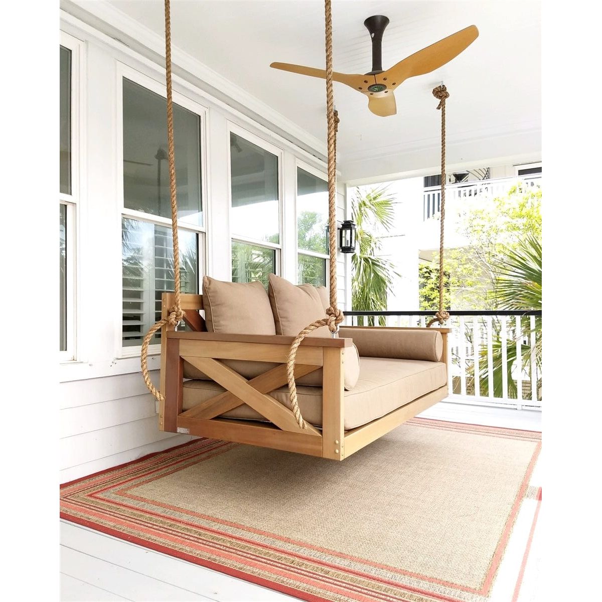 Lowcountry Swing Beds Lowcountry The Edisto Swing Bed LCSEDI101