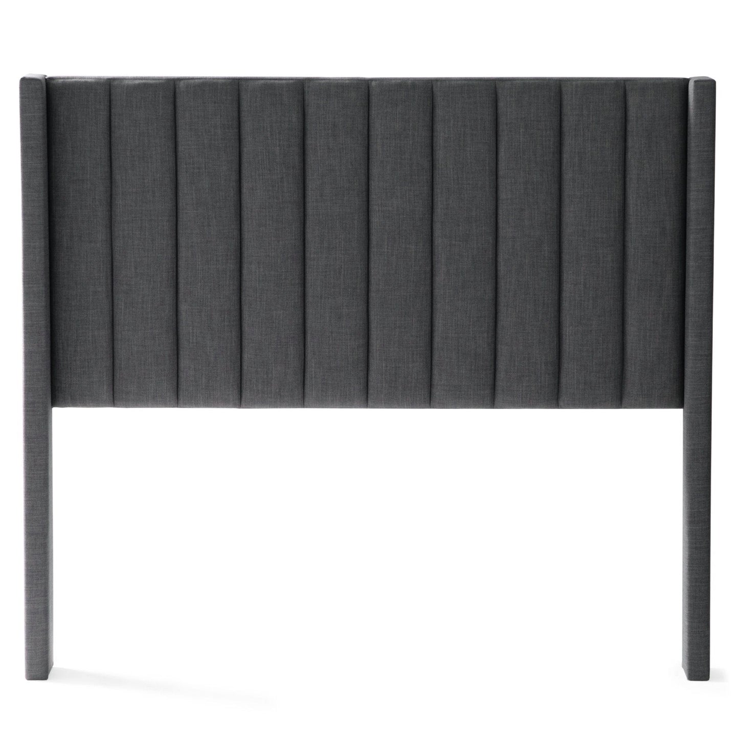 Malouf Malouf Blackwell Headboard King/ Cal King in Charcoal STKKCHBLWBHB