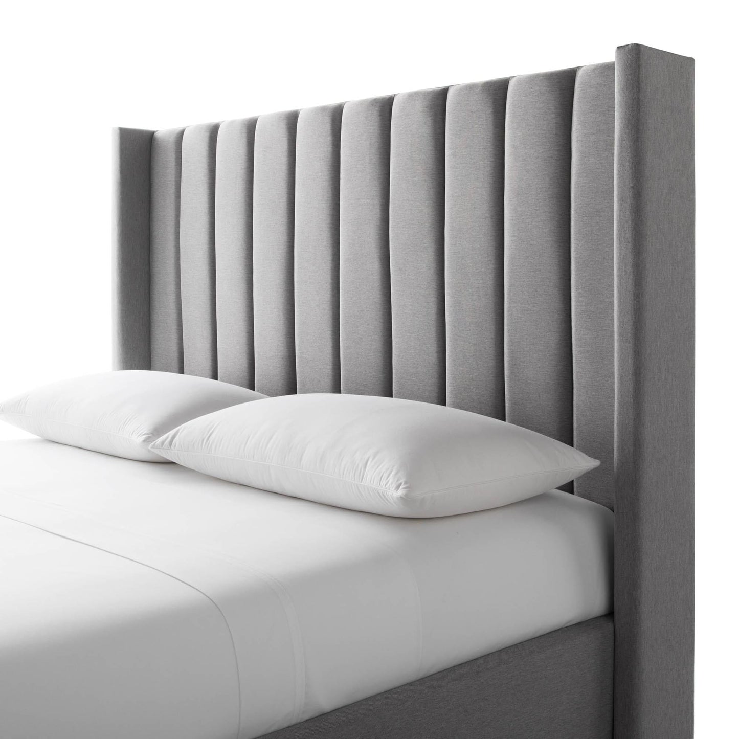 Malouf Malouf Blackwell Headboard King/ Cal King in Stone STKKSTBLWBHB