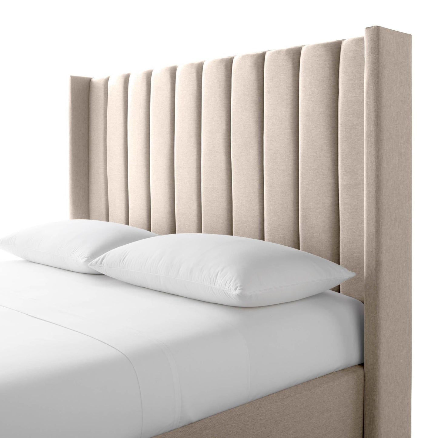 Malouf Malouf Blackwell Headboard King/ California King in Oat STKKOABLWBHB