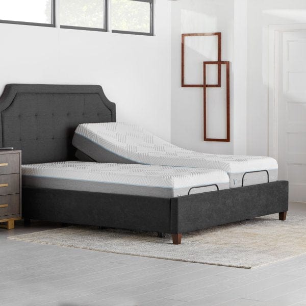 Malouf Malouf E455 Smart Adjustable Base Bed Split California King (half) STMAE455SCAB