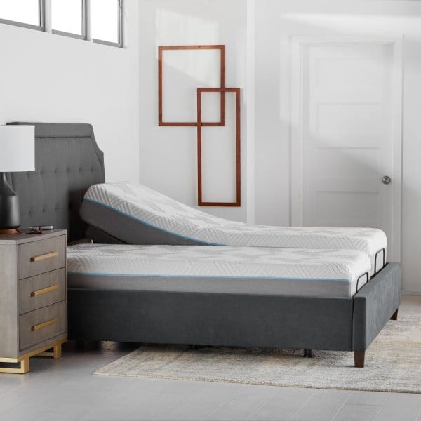 Malouf Malouf E455 Smart Adjustable Base Bed Split California King (half) STMAE455SCAB