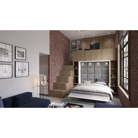 Maxima House Maxima House Murphy bed Invento, European King size with LED and mattress included.