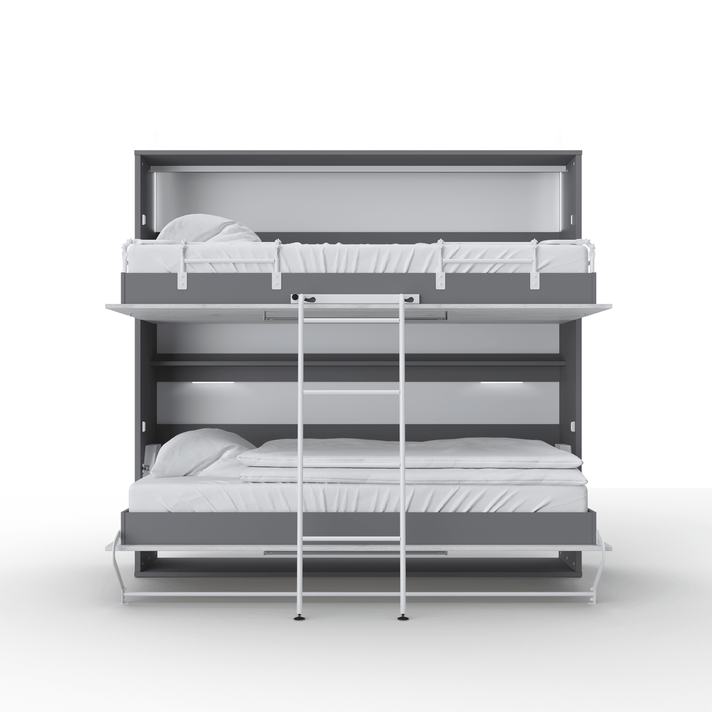 Maxima House Murphy Bunk Bed OTIS European TWIN size with mattresses