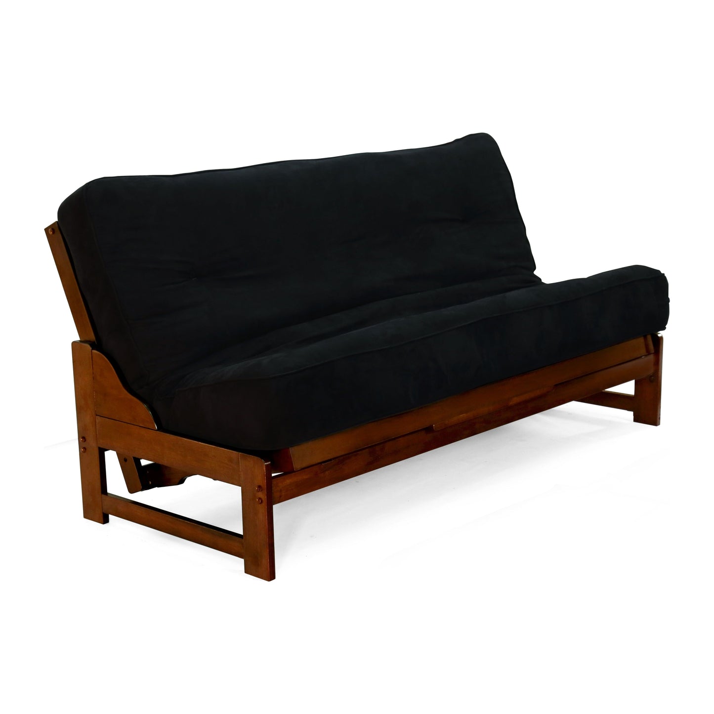 Night and Day Eureka Queen Futon Frame in black walnut finish Black Walnut BA-EUR-BMG-QEN-BWT