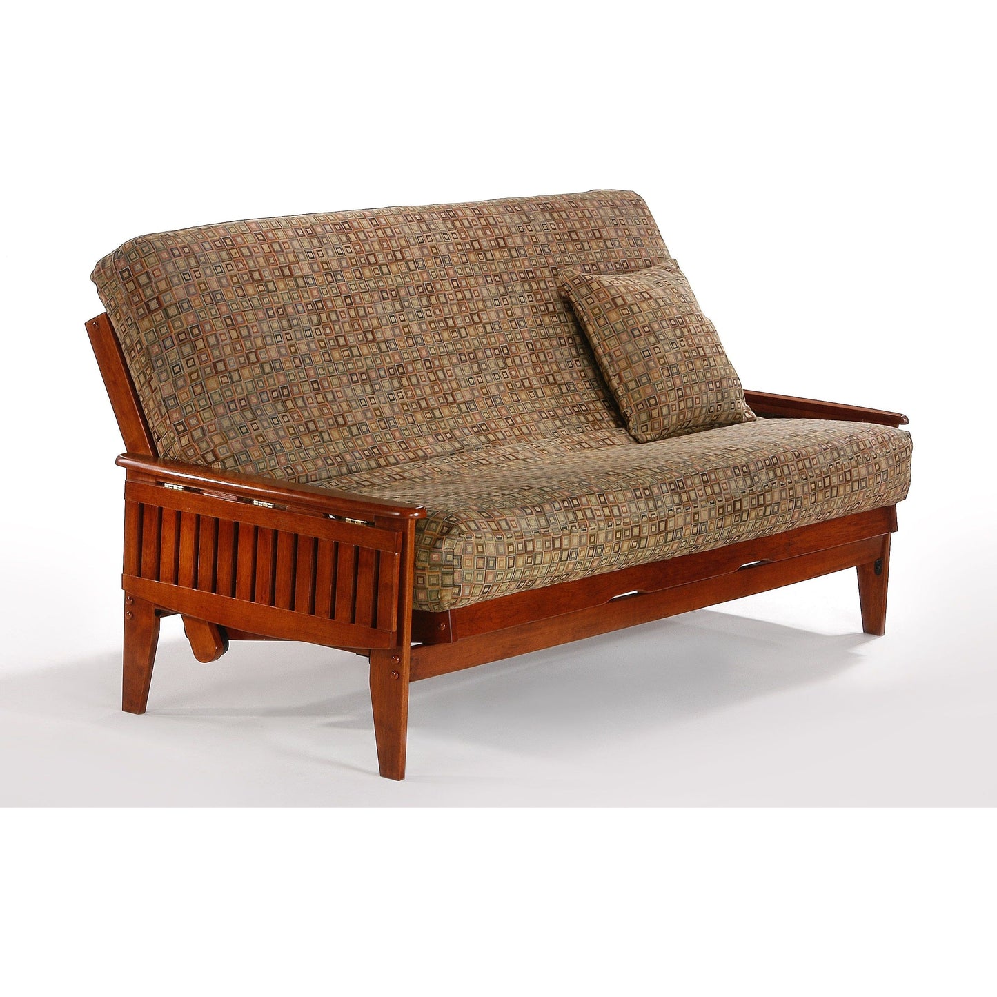 Night and Day Naples Queen Futon Frame in black walnut finish Cherry