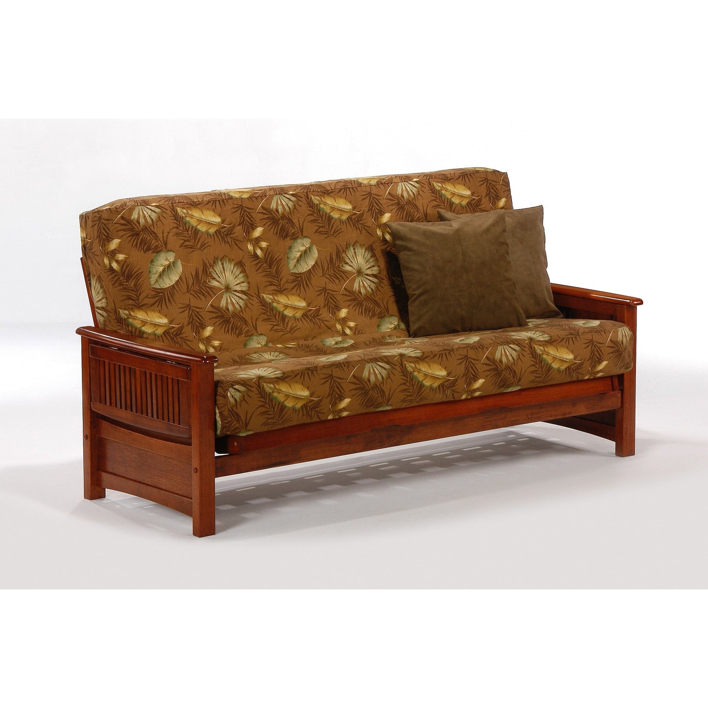 Night and Day Sunrise Queen Futon Frame in black walnut finish BA-SUN-BMG-QEN-BWT