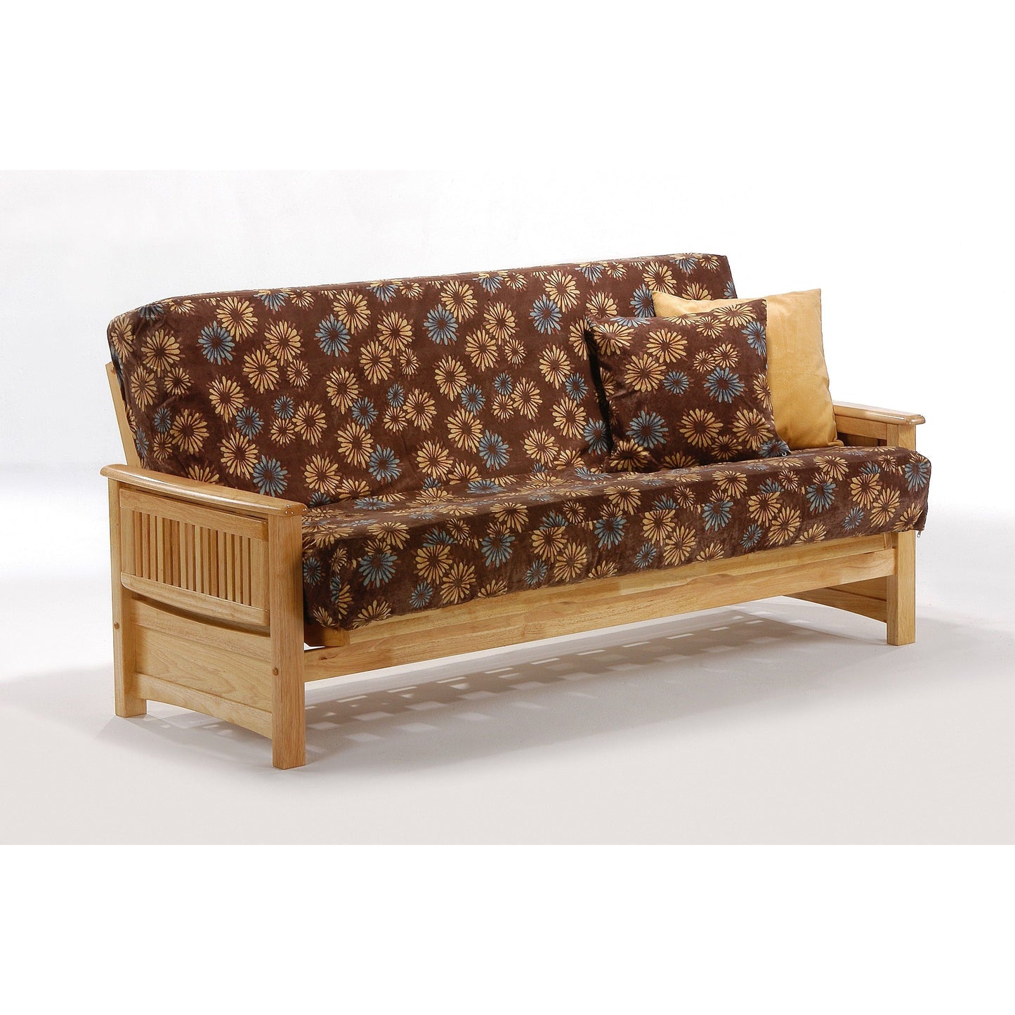 Night and Day Sunrise Queen Futon Frame in black walnut finish BA-SUN-BMG-QEN-BWT