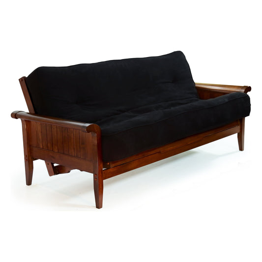 Night and Day Venice Queen Futon Frame in black walnut finish Black walnut BA-VNC-BMG-QEN-BWT