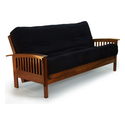 Night and Day Winchester Queen Futon Frame in black walnut finish BA-WNC-BMG-QEN-BWT