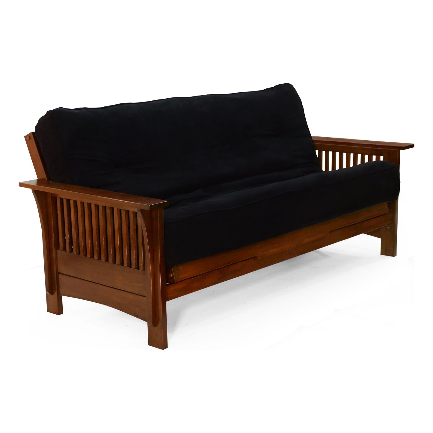 The Bedroom Emporium Autumn Queen Futon Frame in Cherry Finish