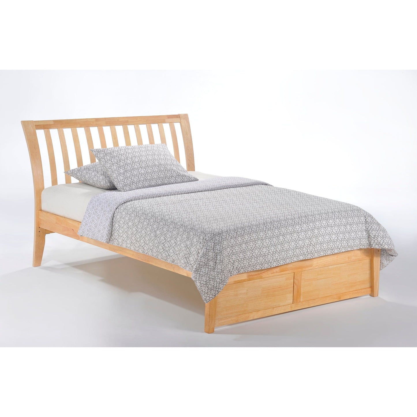 The Bedroom Emporium Queen K Series Nutmeg Bed in cherry finish