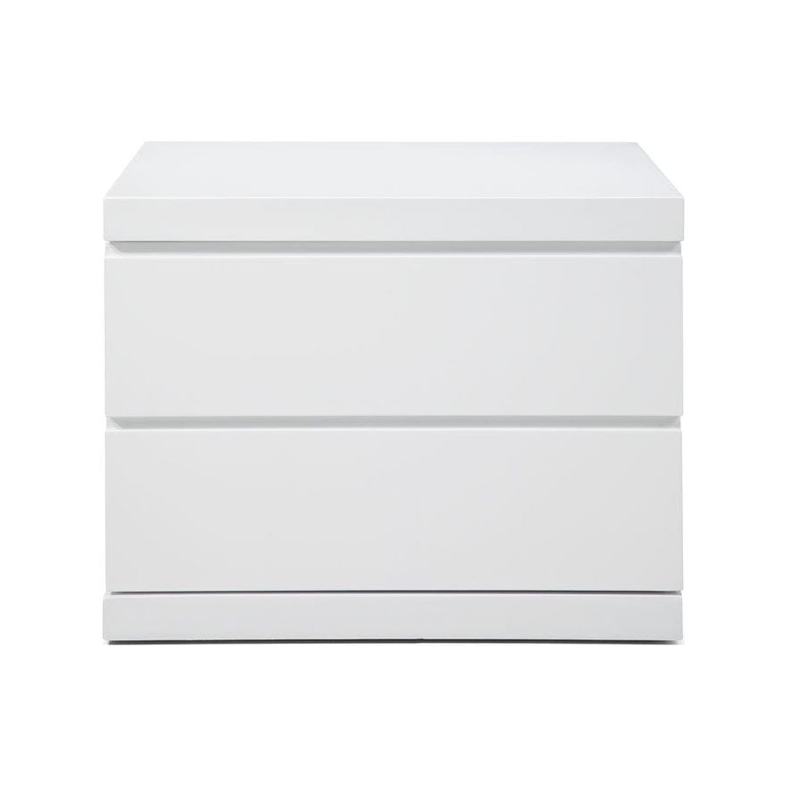 Whiteline Modern Living Whiteline Anna Night Stand Small White NS1207S-WHT