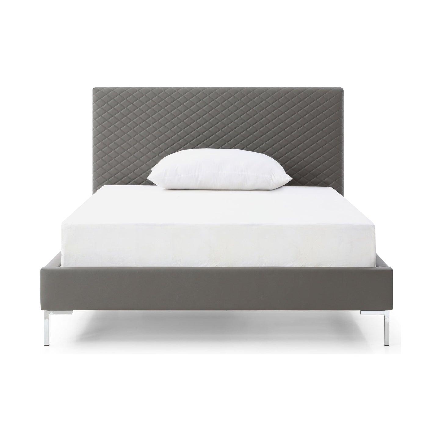 Whiteline Modern Living Whiteline Liz Full Bed Dark Grey BF1689P-DGRY