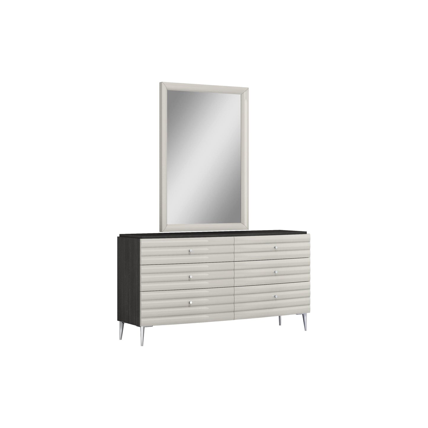 Whiteline Modern Living Whiteline Pino Dresser DR1752-DGRY/LGRY