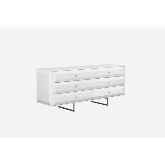 Whitelline Modern Living Whiteline Abrazo Dresser DR1356D-WHT