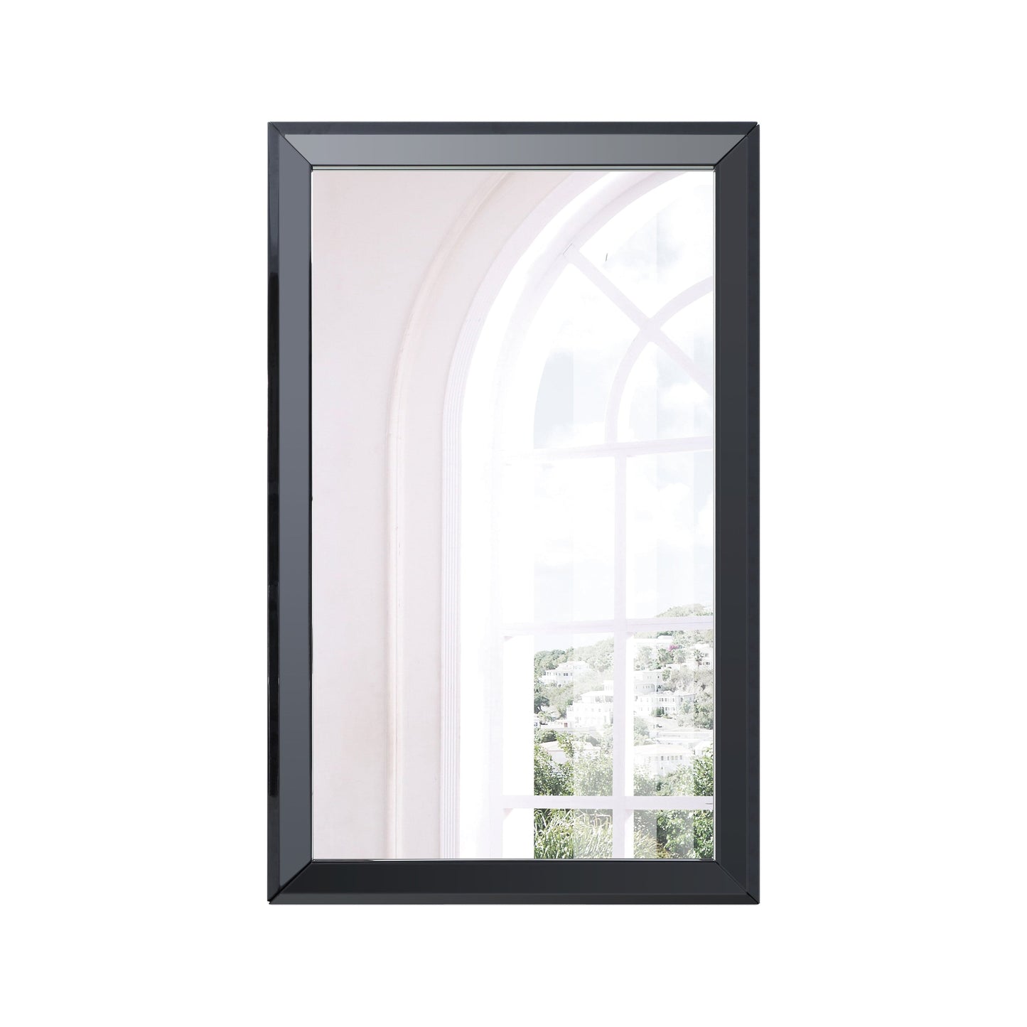 Whitelline Modern Living Whiteline Abrazo Mirror MR1356-BLK