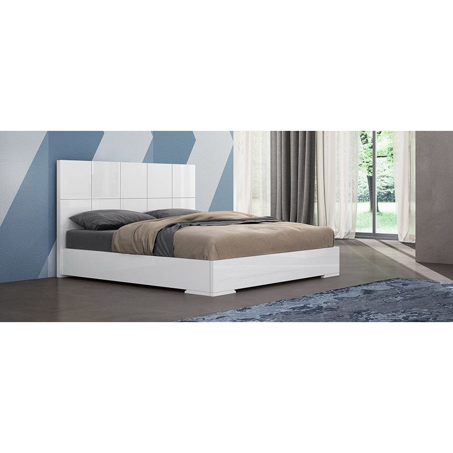 Whitelline Modern Living Whiteline Anna King Bed White BK1207-WHT