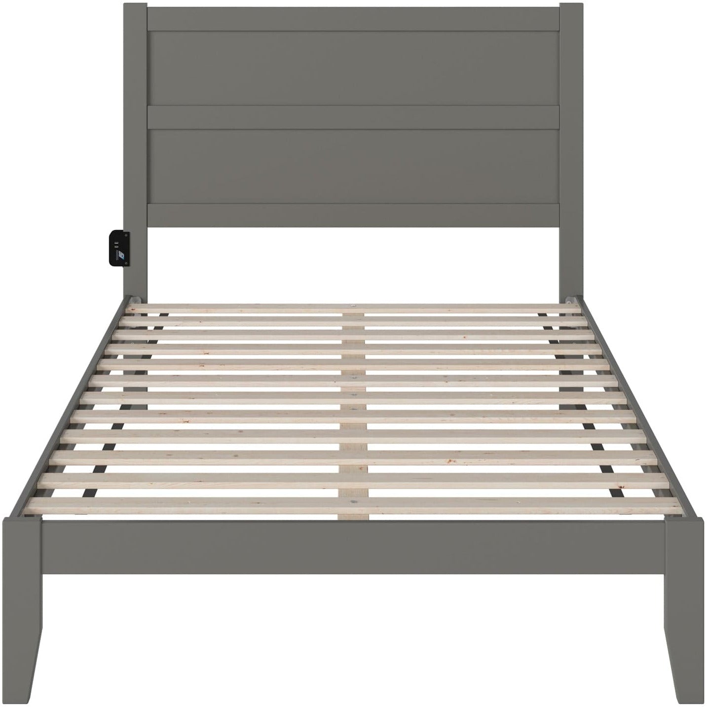 AFI Furnishings NoHo Full Bed in Grey AG9110039