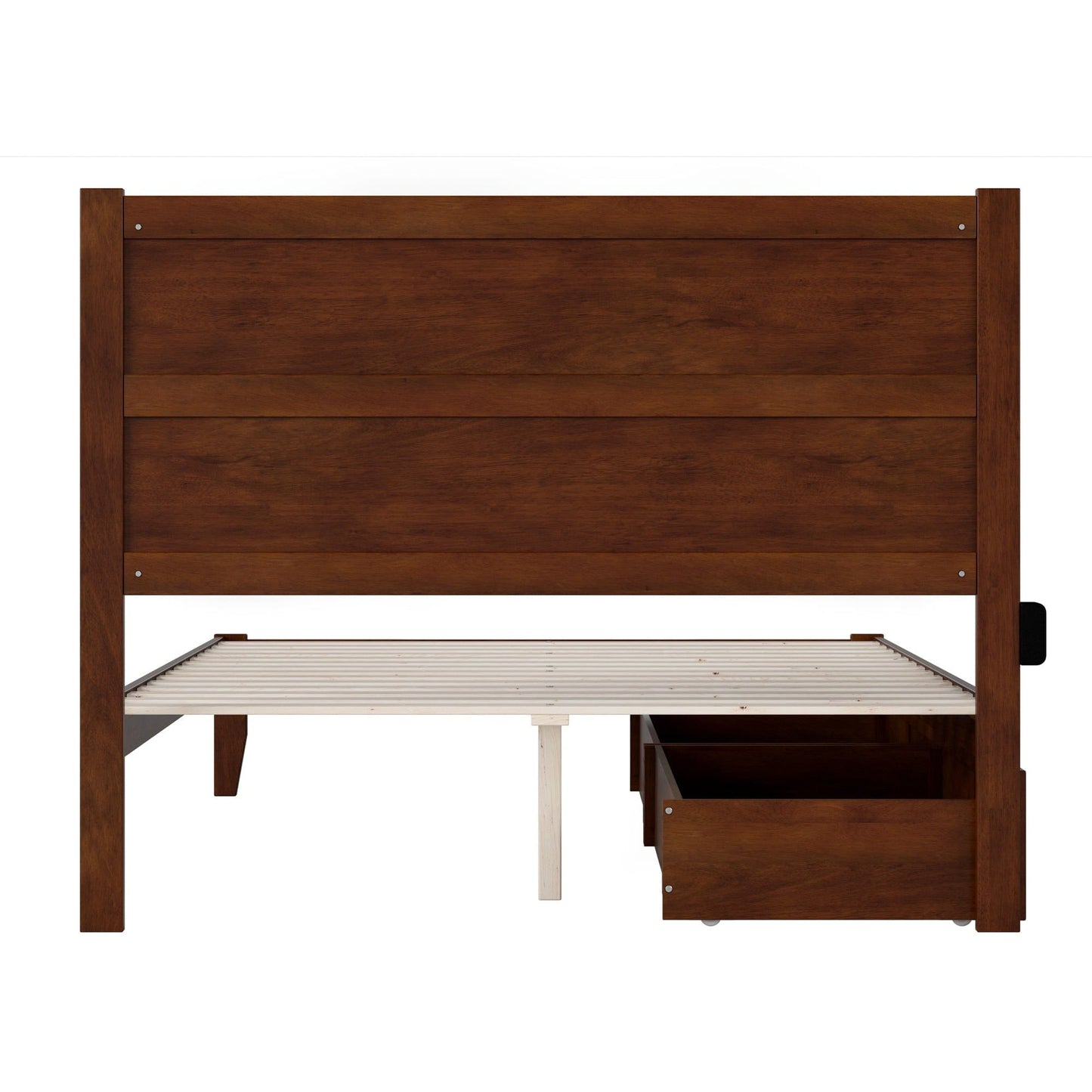 AFI Furnishings NoHo Queen Bed with 2 Drawers in Walnut AG9113444