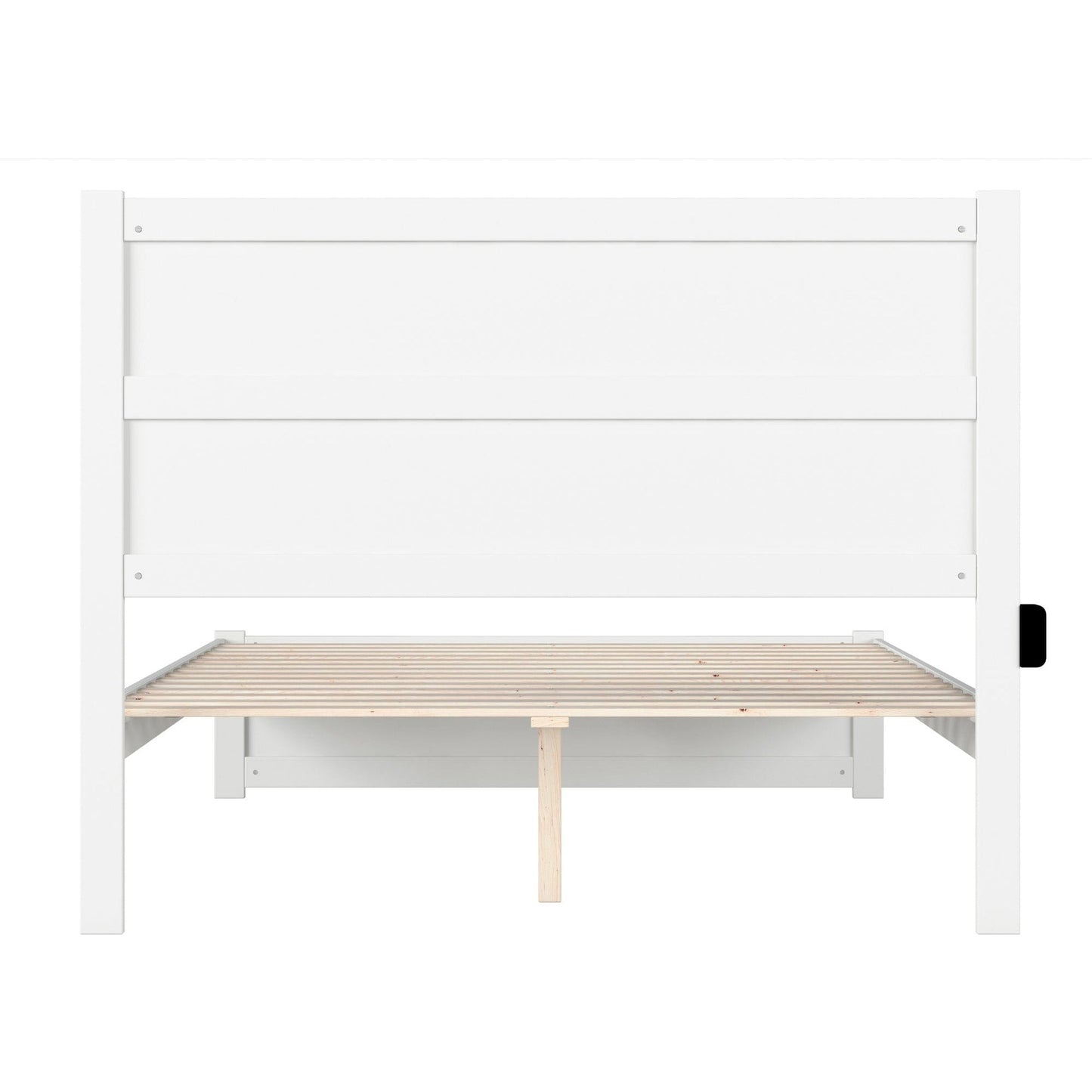 AFI Furnishings NoHo Queen Bed with Footboard in White AG9160042