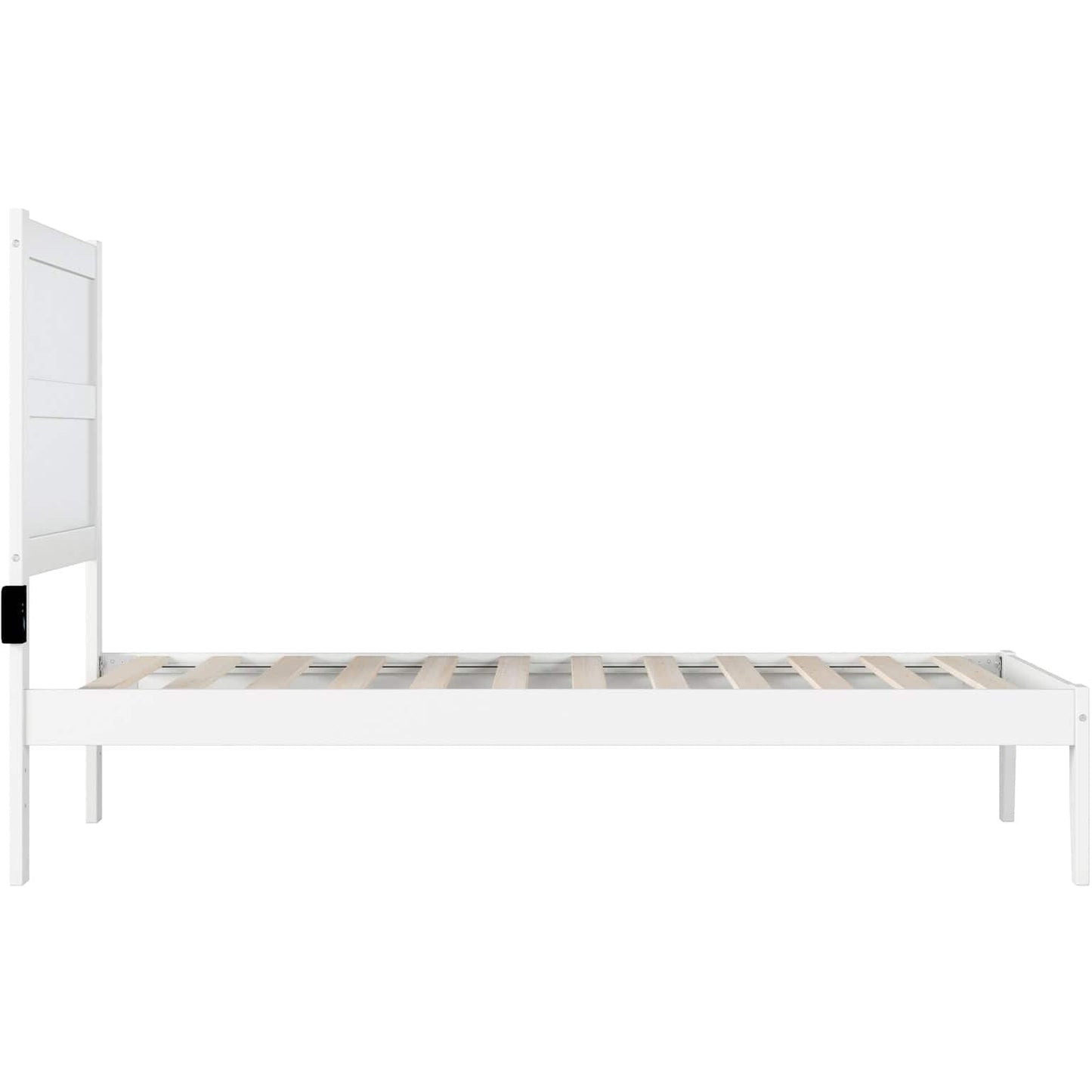 AFI Furnishings NoHo Twin Bed in White AG9110022