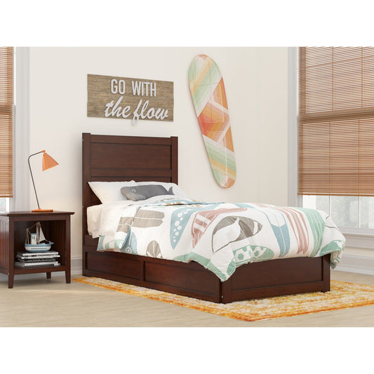 AFI Furnishings NoHo Twin Bed with Footboard and Twin Trundle in Walnut AG9161224