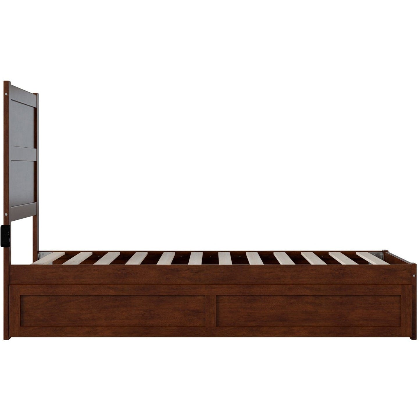 AFI Furnishings NoHo Twin Bed with Twin Trundle in Walnut AG9111224