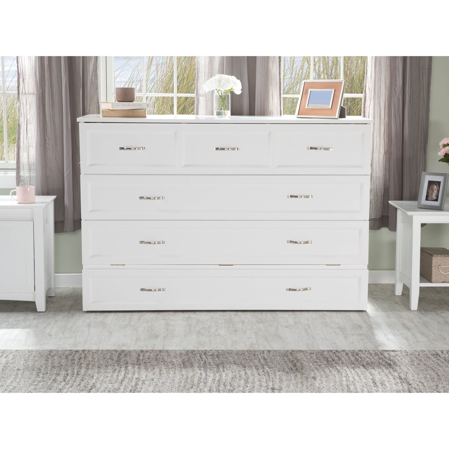 AFI Furnishings Northfield Queen Murphy Bed Chest