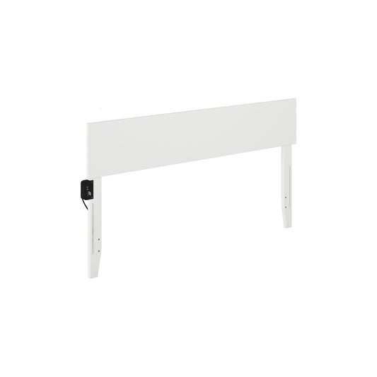 AFI Furnishings Orlando King Headboard in White AR281852