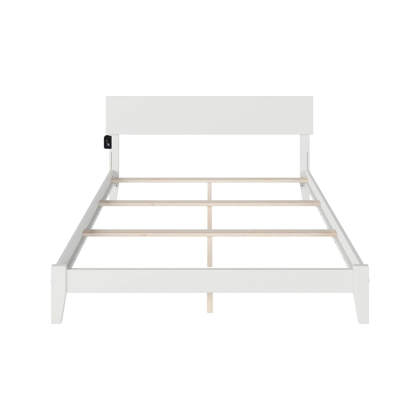 AFI Furnishings Orlando King Traditional Bed in White AR8151032