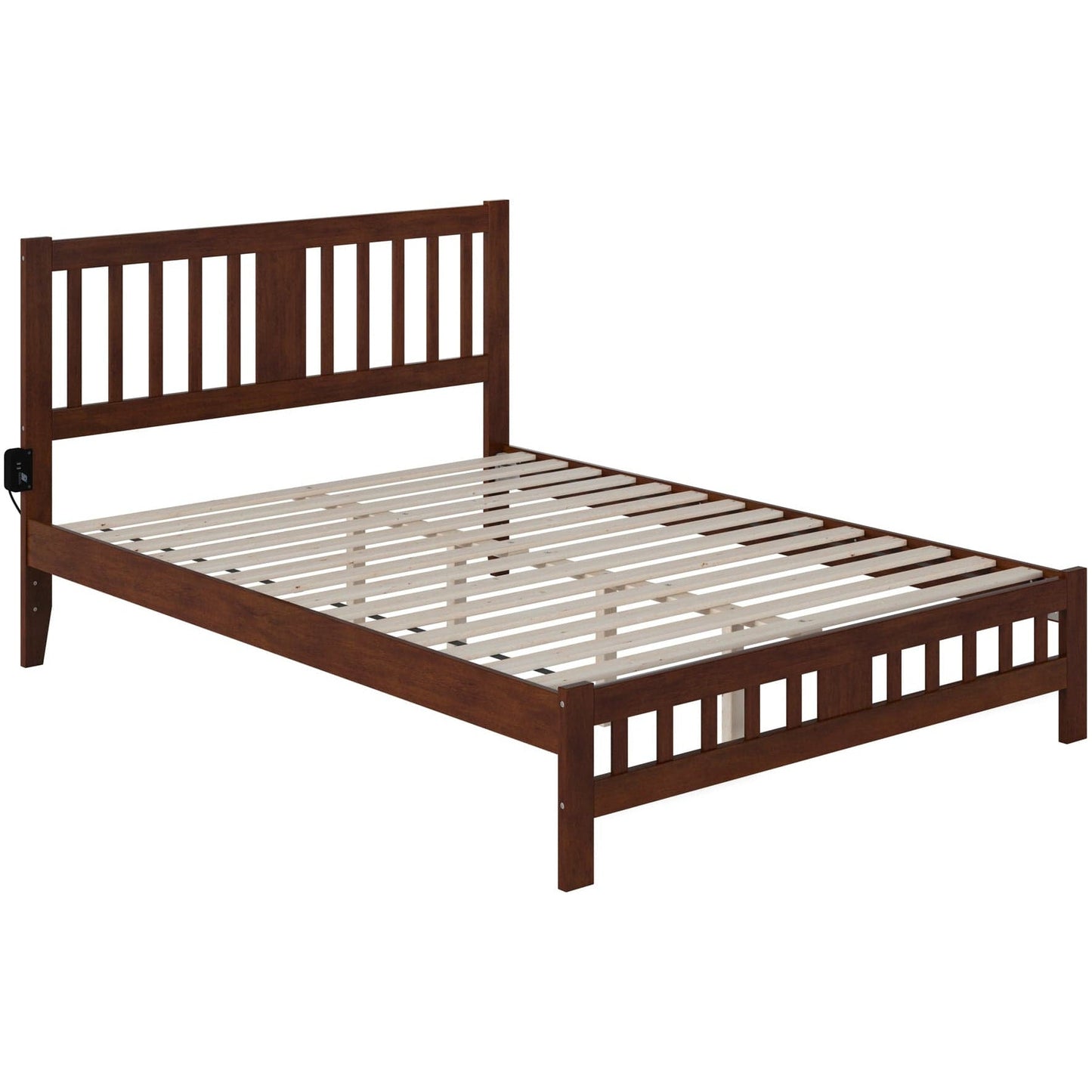 AFI Furnishings Tahoe Queen Bed with Footboard in Walnut AG8960044