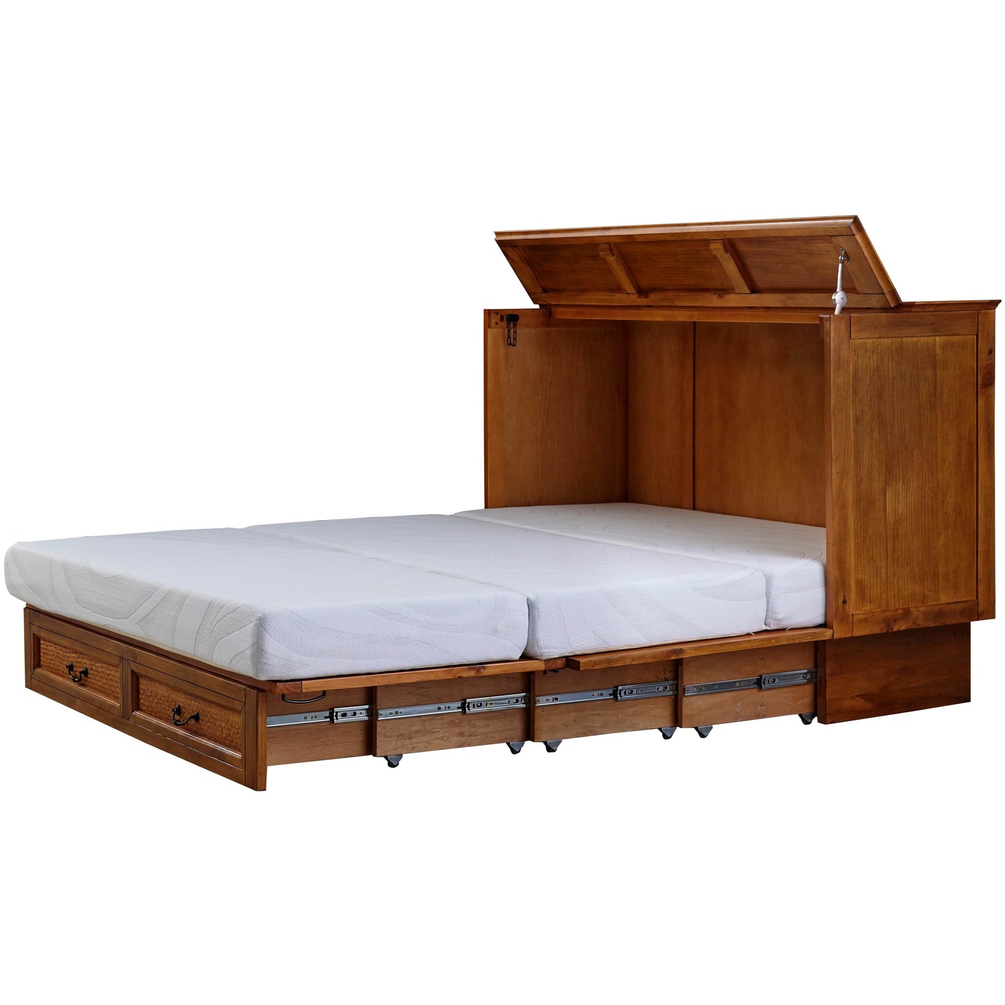 Arason Kingston Creden-ZzZ Queen Cabinet Bed 573-15