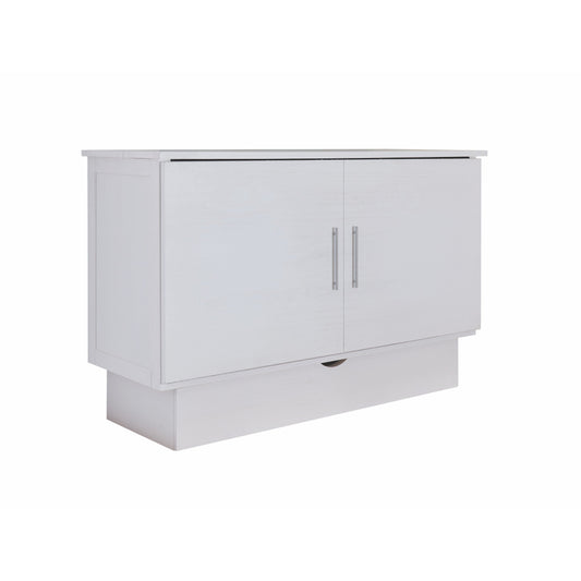 arason Madrid Creden-ZzZ Full White Cabinet Bed 502-10