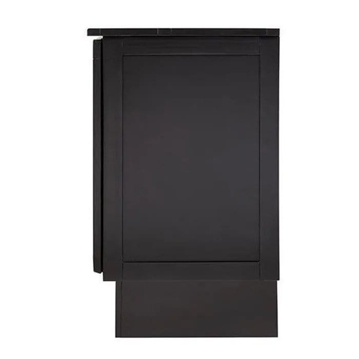 Arason The Creden-ZzZ Essex Black Queen Cabinet Bed 513-20