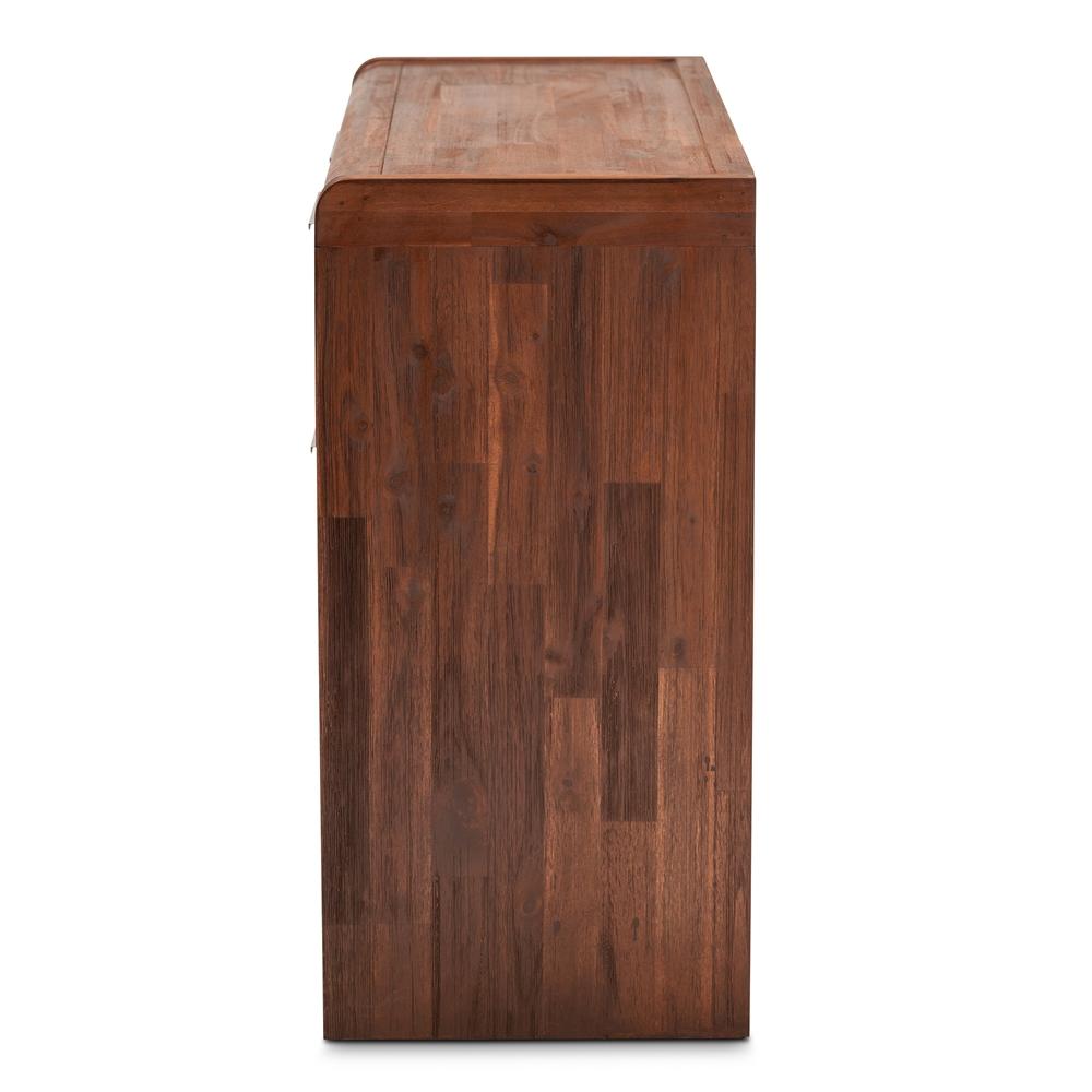 Baxton Studios Dresser Baxton Studio Torres Modern and Contemporary Brown Oak Finished 6-Drawer Wood Dresser