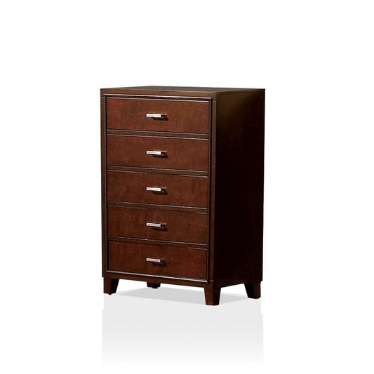 Furniture of America Chest Farlin Contemporary 5-Drawer Chest