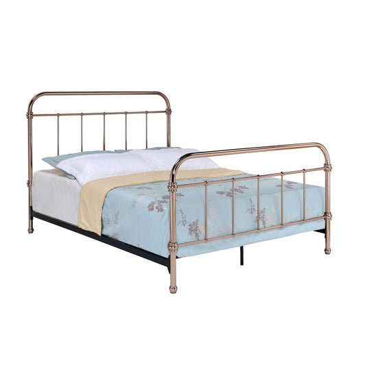 Furniture of America Beds Verona Contemporary King Full Metal Bed- Box spring Required