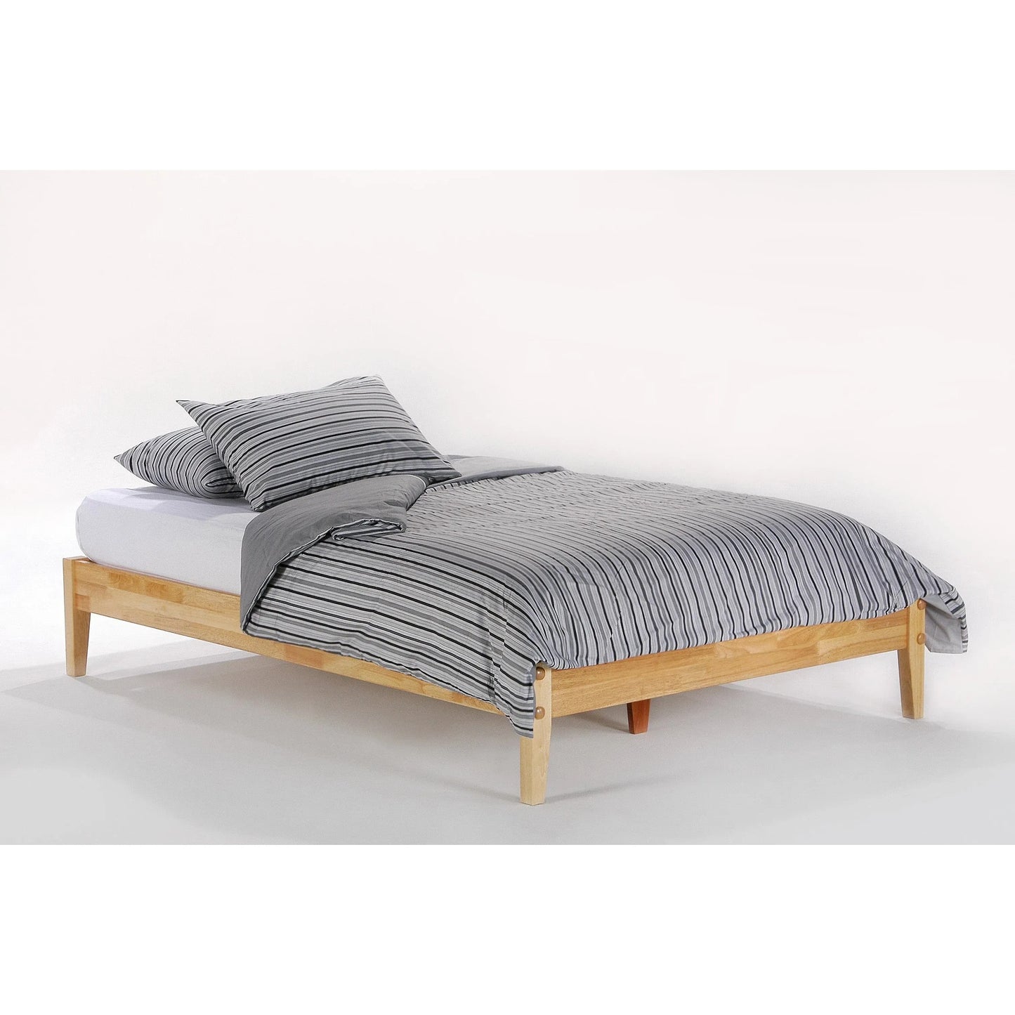 Night And Day Basic Queen Platform Bed in cherry finish (P Series) BAS-QEN-COM-P-CH