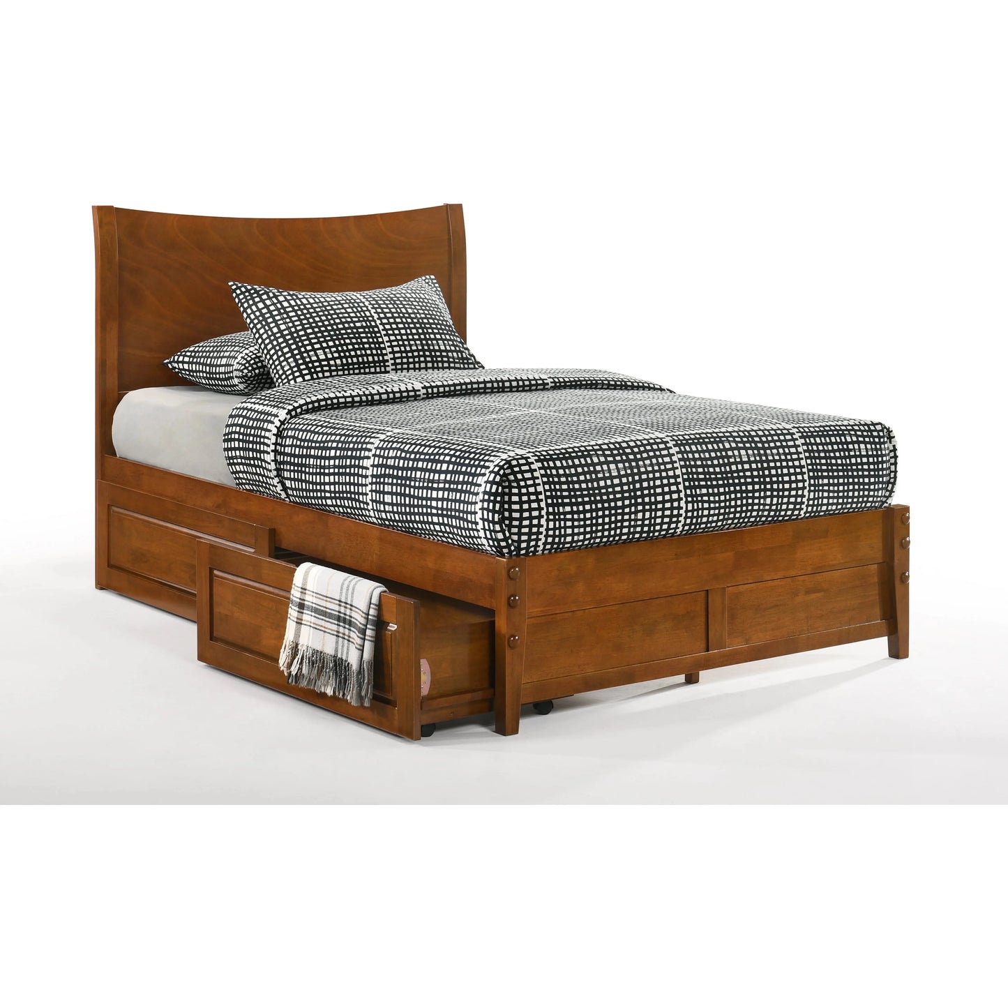 Night And Day Blackpepper California King  Bed in cherry finish (P Series) BPE-PH-CKG-COM-P-CH