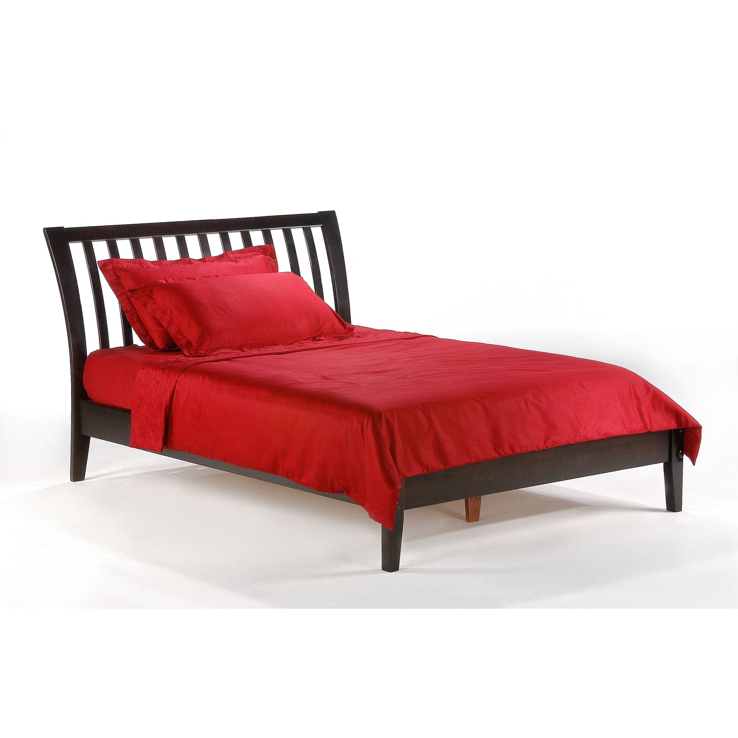 Night And Day Full Nutmeg Bed in cherry finish (P Series) NUT-PH-FUL-CH-COM