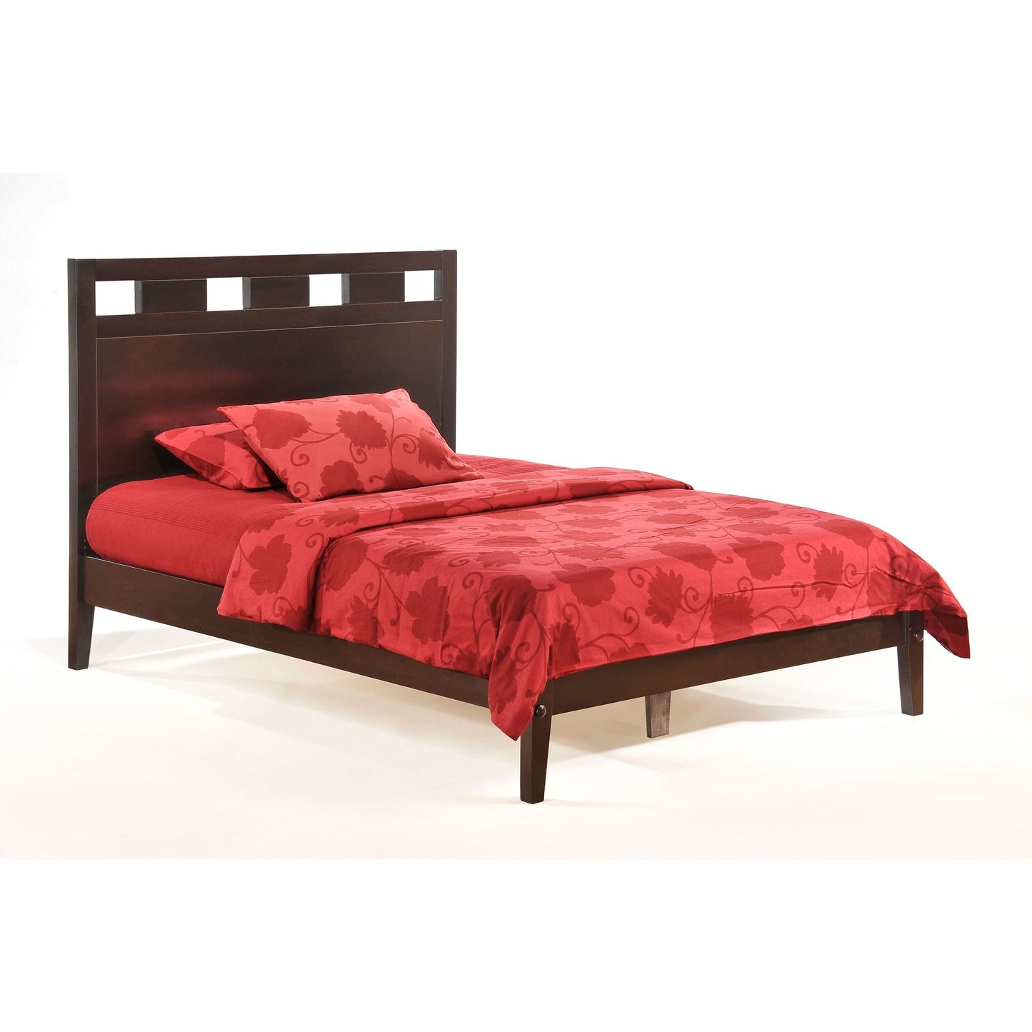 Night And Day Full Tamarind Bed (P Series) in cherry finish Chocolate TAM-PH-FUL-CHO-COM